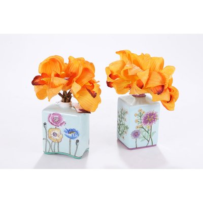 遇花缘 客厅仿真花艺绢花假花装饰整体花艺  YHY031