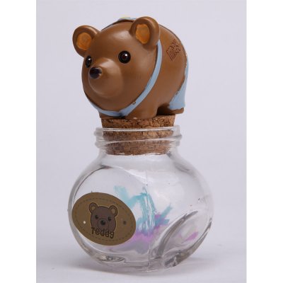星星瓶 可爱小熊许愿瓶 漂流瓶 星星纸瓶 玻璃瓶ZT057-0083-7