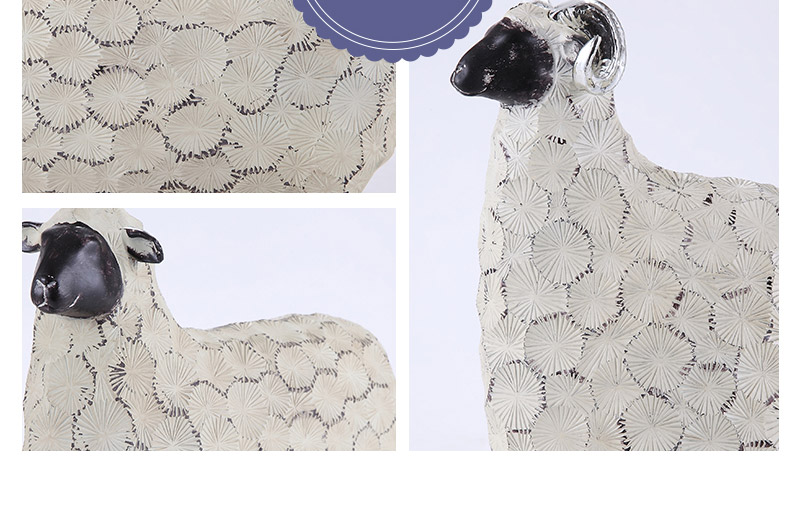 创意家居装饰品 树脂造型小羊摆件1110184-G17 85-G17 87-G17 88-G175
