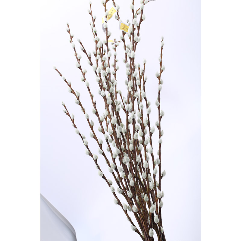 家居室内仿真花艺装饰摆放 12枝/盒 123CM/单枝4比银柳仿真花插花MTF-1-03133