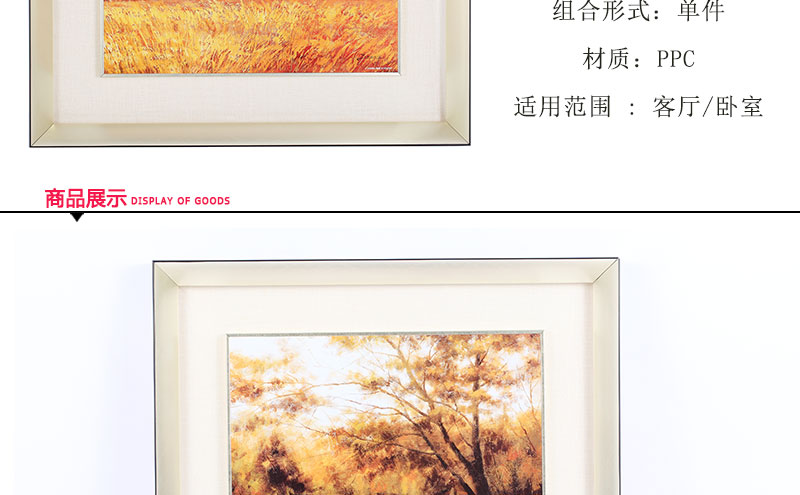 现代装饰画插画 工艺画客厅 沙发背景墙装饰55x55x2-12