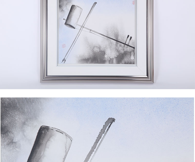 背景墙装饰画壁挂画 装饰画家居饰品摆件 工艺油画75x75x3-15