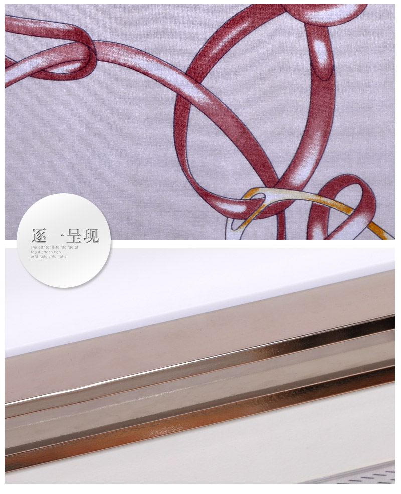 现代时尚高档丝巾画家居客厅餐厅卧室时尚装饰画壁画spg yh0274