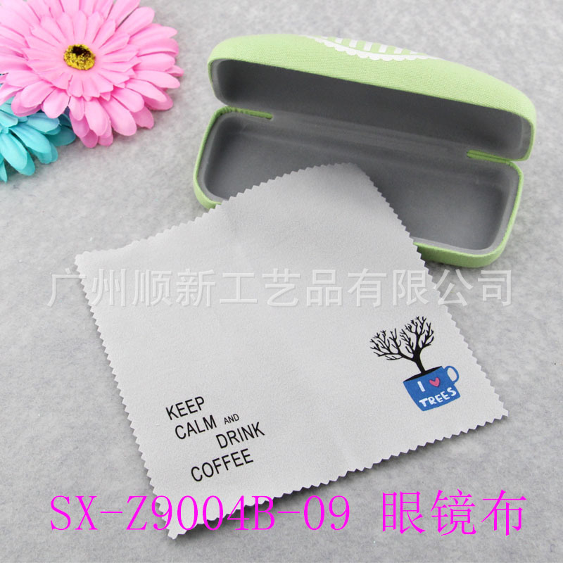 【2015爆款】工厂直供批发可爱卡通双面绒印花眼镜布镜头布檫拭布 SX-Z9004B-093