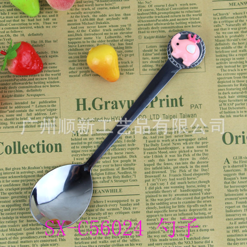 【2015新品】工厂直供批发优质精美不锈钢西餐勺子长柄饭汤调羹 SX-C560246