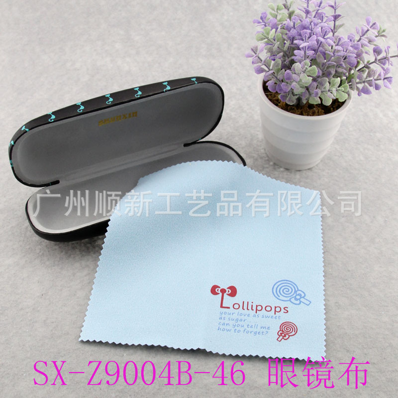 【2015爆款】工厂直供批发可爱卡通双面绒印花眼镜布镜头布檫拭布3