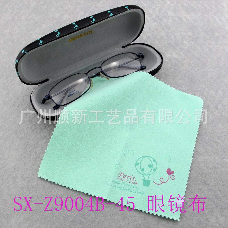 【2015爆款】工厂直供批发可爱卡通双面绒印花眼镜布镜头布檫拭布2