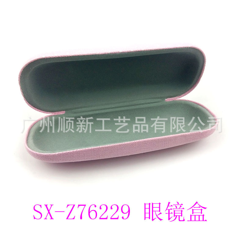 【2015热销新品】工厂批发日韩订制经典田园圆点印花框架眼镜盒4