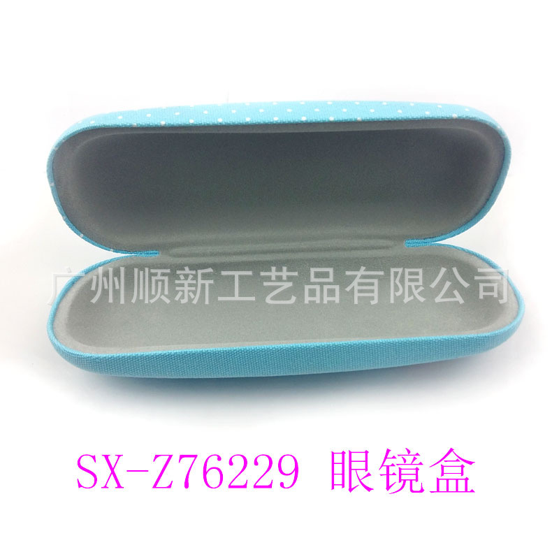 【2015热销新品】工厂批发日韩订制经典田园圆点印花框架眼镜盒17