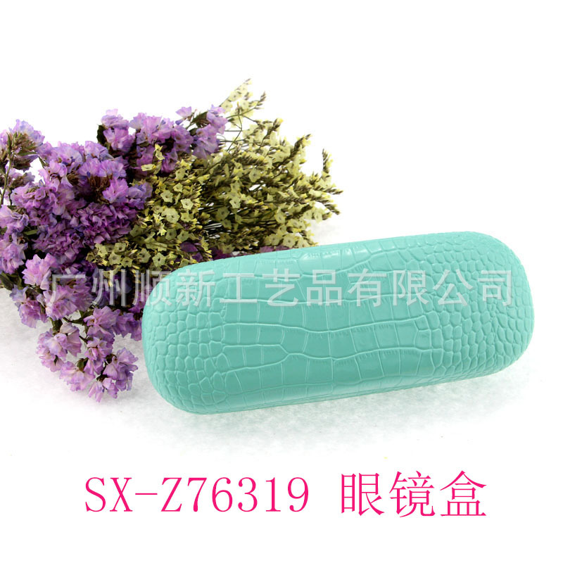 【2015淘宝推荐】工厂批发直供订制日韩风时尚简约皮质精美眼镜盒3