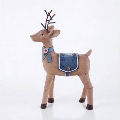 摆件家居饰品动物时尚创意 树脂鹿站姿摆饰1013805