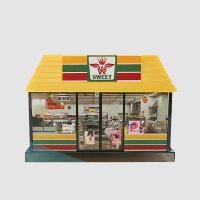 纸盒便利店钱罐 储钱罐储蓄罐广告促销礼品可加印定制