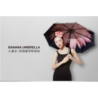 高端创意双层伞加厚自动三折太阳伞