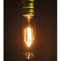 欧式复古工业风爱迪生钨丝灯泡T10*128