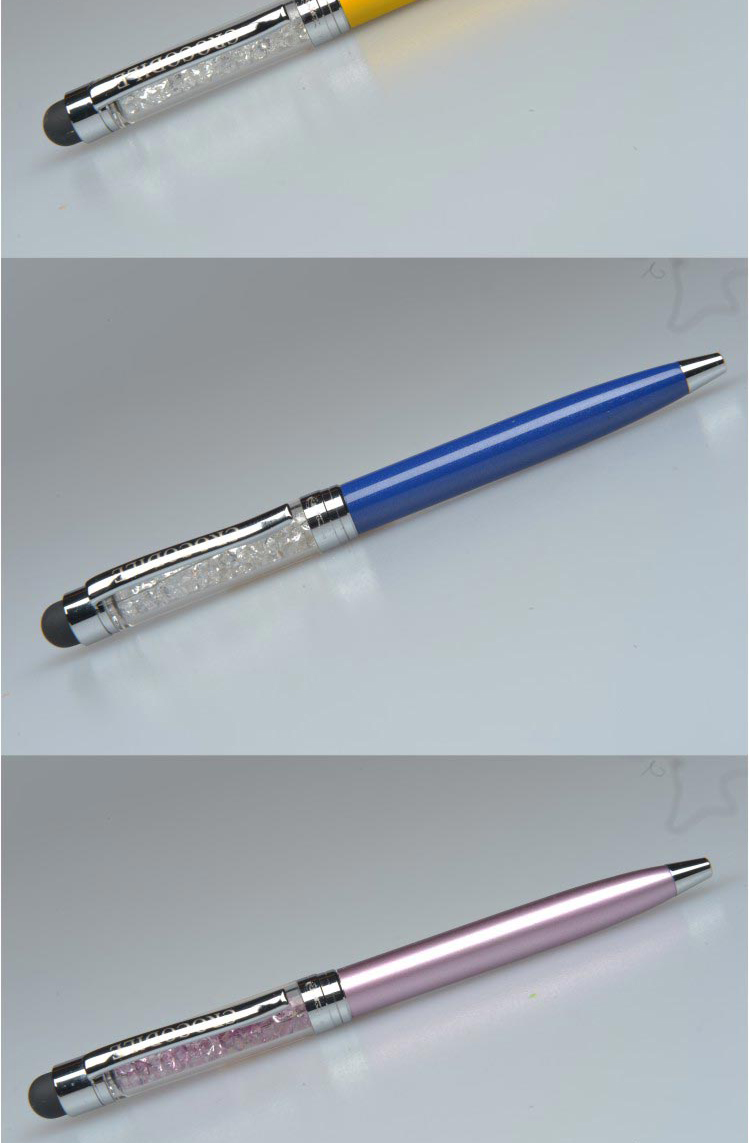 鳄鱼 CROCODILE 157水钻电容笔水晶圆珠笔原子笔 手机触控笔8
