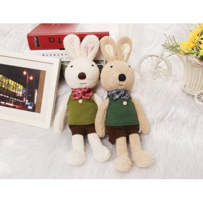正版砂糖兔法国兔毛绒玩具公仔情侣玩偶娃娃