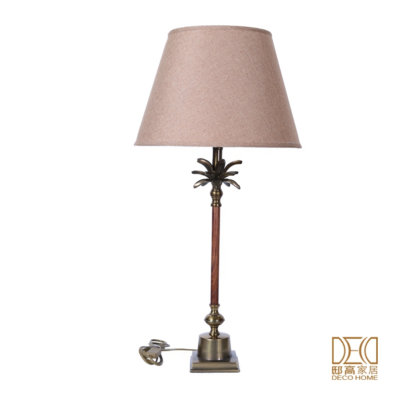 美式台灯 新古典台灯 欧式台灯 欧式卧室书房书桌装饰品 灯饰摆件2