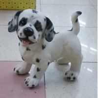 新房客厅乔迁新居礼品仿真树脂狗狗拉布拉多犬家居装饰品创意摆件