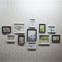 中式简约相片组合照片墙