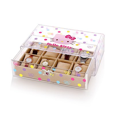 科特豪斯 Hellokitty首饰盒公主欧式饰品盒手饰收纳盒珠宝盒KT1136
