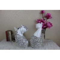 厂家直销 铭雅欧式高档树脂工艺品 可爱绵羊摆件 羊家居摆件 小号