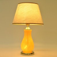 现代创意台灯 玻璃灯身台灯 创意个性时尚台灯 实用金色台灯3110