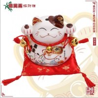 日式9寸亿万両陶瓷招福招财猫存钱罐YWL-9006