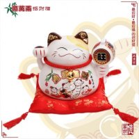 日式9寸亿万両陶瓷招福招财猫存钱罐YWL-9014