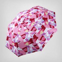 创意迷彩风情雨伞 折叠小清新两用双层遮阳伞色胶防晒 超轻八伞骨三折伞 GM-263