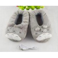 USB龙猫保暖鞋暖脚器卡通加厚电暖鞋