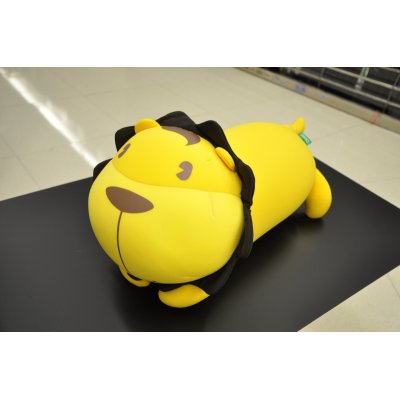 品地家居韩国纳米雪花泡沫粒子小狮子王软体公仔抱枕头靠腰玩具