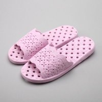 韩国进口软底防滑漏水拖鞋 均码镂空漏家居拖鞋 按摩拖鞋 8809333970545