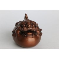 中式简约铜制貔貅镇纸造型摆件家居装饰摆件动物摆件招财摆件
