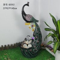 树脂假山流水喷泉，龙池工艺品厂家直销中国风系列