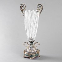 欧式复古普罗旺斯花瓶插花器 彩色高档家具饰品摆件 PLWSHP
