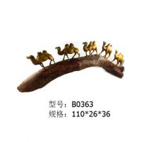 西式简约铜制骆驼造型摆件家居装饰摆件动物摆件