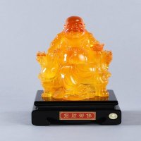 风水摆件家居饰品大堂大厅小号招财御佛摆件佛像家居装饰品011