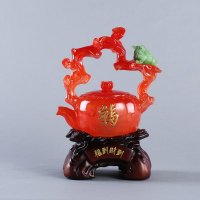 壶造型(仿玉)风水摆件知足常乐造型特色时尚风水摆件 家居装饰品风水摆件 025