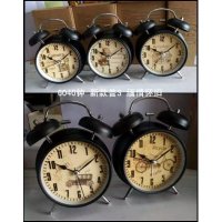 西式新款4寸普S缅情怀旧打铃闹钟