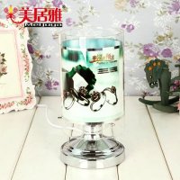 万菱香薰灯厂家直销玻璃管触摸插电式工艺礼品小夜灯G0580