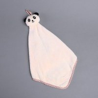 珊瑚绒熊猫擦手巾 KX29184