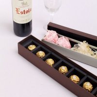 腾艺礼品韩式双层11格巧克力盒情人节玫瑰花盒创意礼盒纸盒T11C