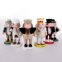 圣百图 胡桃夹子木偶 亮粉系列工艺品家居装饰摆设家居摆件礼物 20165B