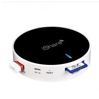 iShare 2 六合一便携式无线数据共享器-黑色