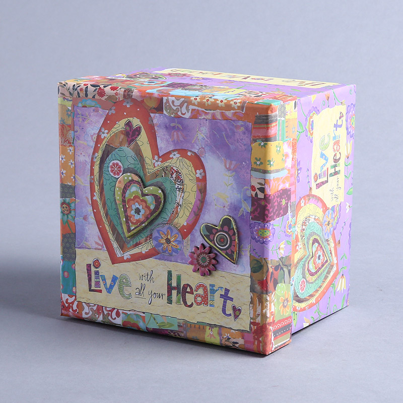 新款童趣正方三件套 糖果月饼盒礼品盒礼物盒 定制批发 W89603