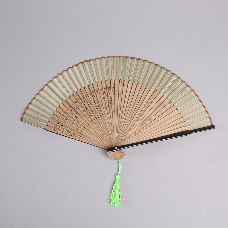 手绘风铃扇子折扇女式中国风扇子和风扇子女扇工艺扇 FT203