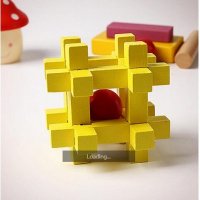 益智拆装解锁玩具-笼中取球