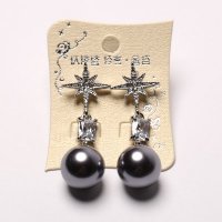 韩版时尚耳环耳饰耳环耳坠个性优雅珍珠耳饰SPSJ05