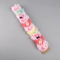 创意时尚儿童发饰 童趣小公主发夹 可爱小马蕾丝装饰发夹边夹 CSMCOO7