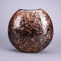 现代家居琉璃装饰品摆件 创意黑金星琉璃摆件 家居工艺家庭装饰琉璃摆件 XSJ23